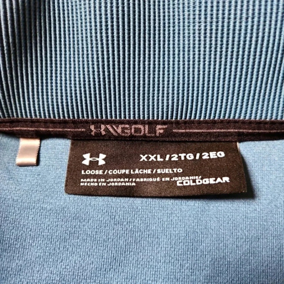 Under Armour Men's Size XXL Cold Gear Golf Pullover Loose Fit - Picture 2 of 2